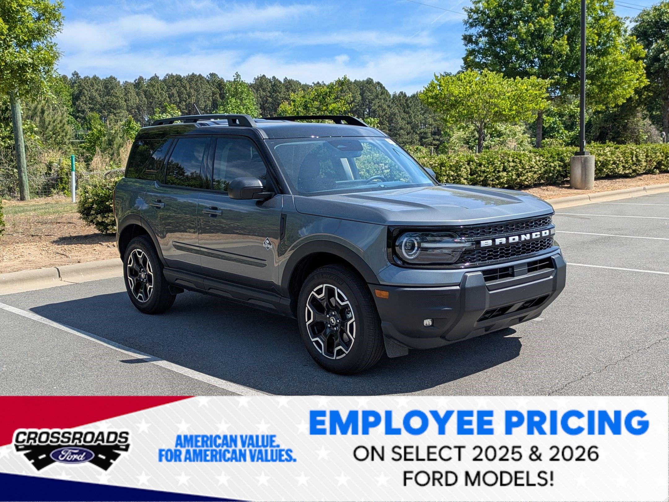 2025 Ford Bronco Sport Outer Banks - Crossroads Courtesy Demo