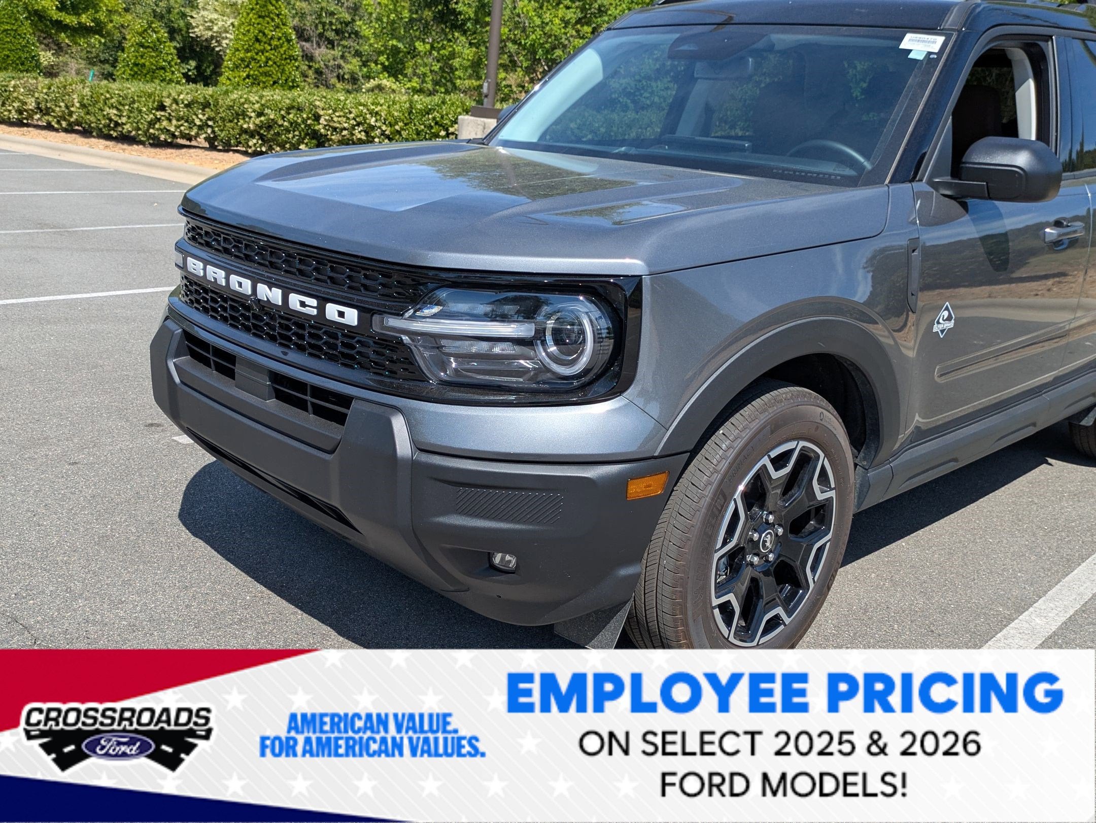 2025 Ford Bronco Sport Outer Banks - Crossroads Courtesy Demo
