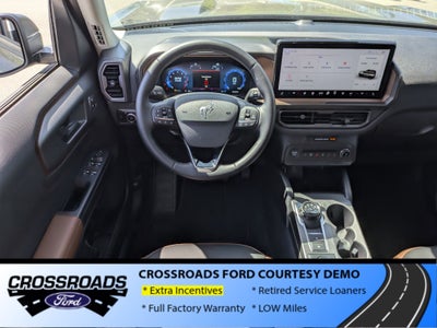 2025 Ford Bronco Sport Outer Banks - Crossroads Courtesy Demo