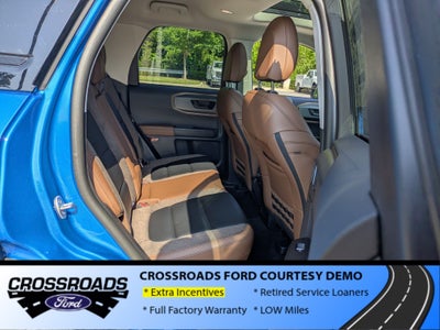2026 Ford Bronco Sport Outer Banks - Crossroads Courtesy Demo