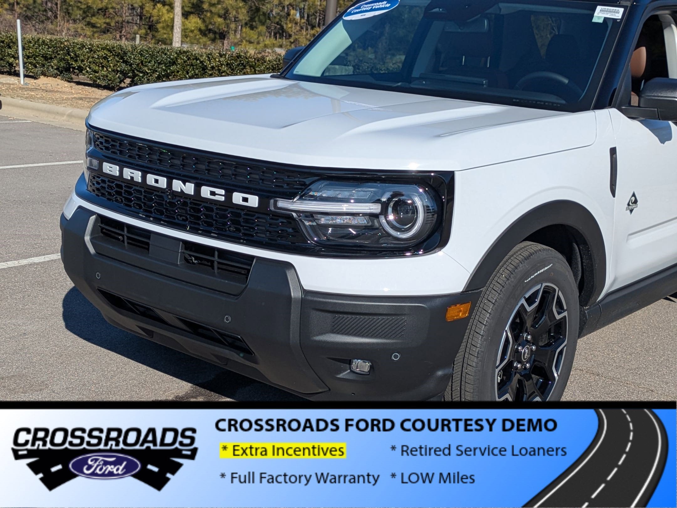 2025 Ford Bronco Sport Outer Banks - Crossroads Courtesy Demo