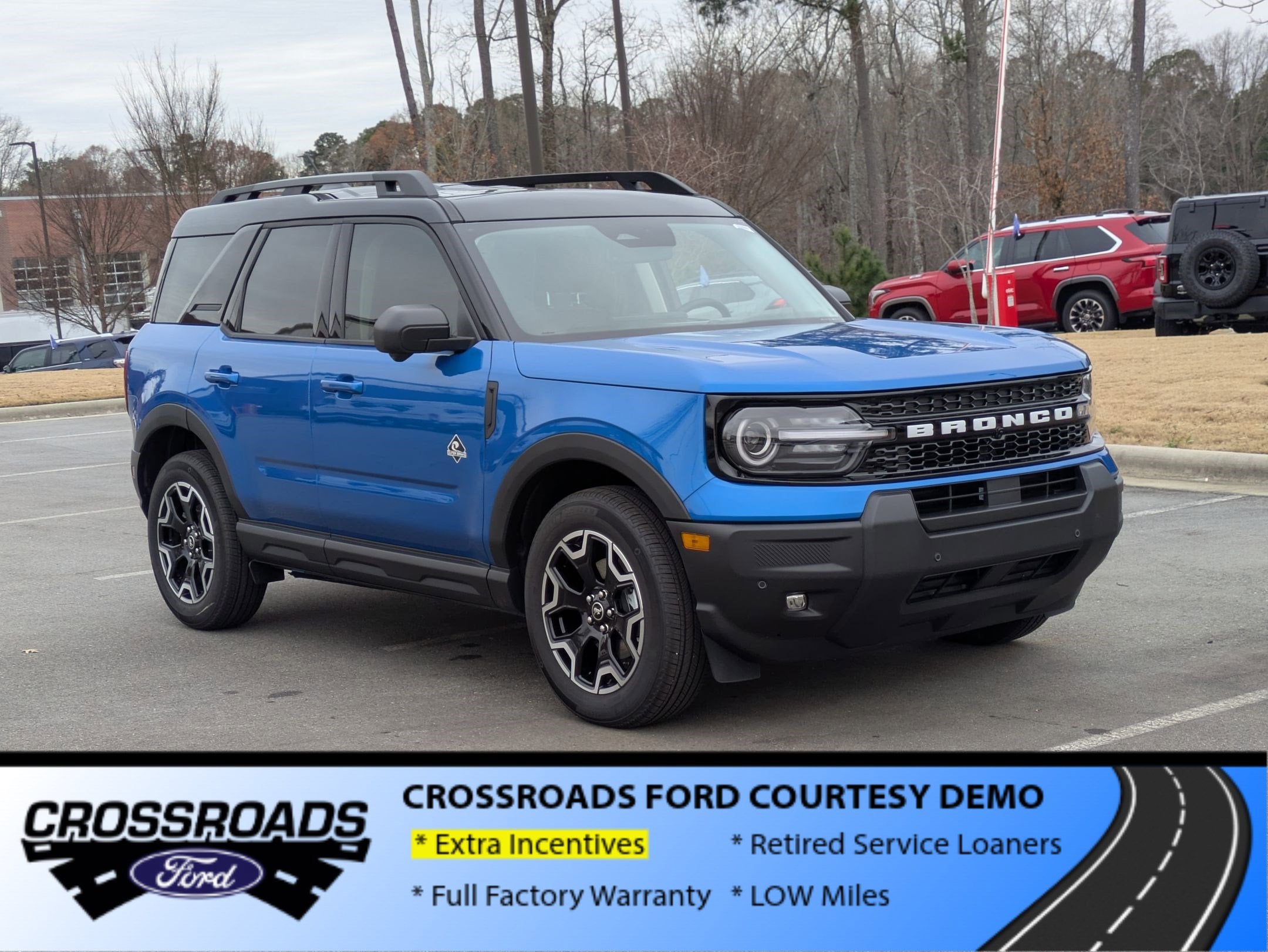 2025 Ford Bronco Sport Outer Banks - Crossroads Courtesy Demo