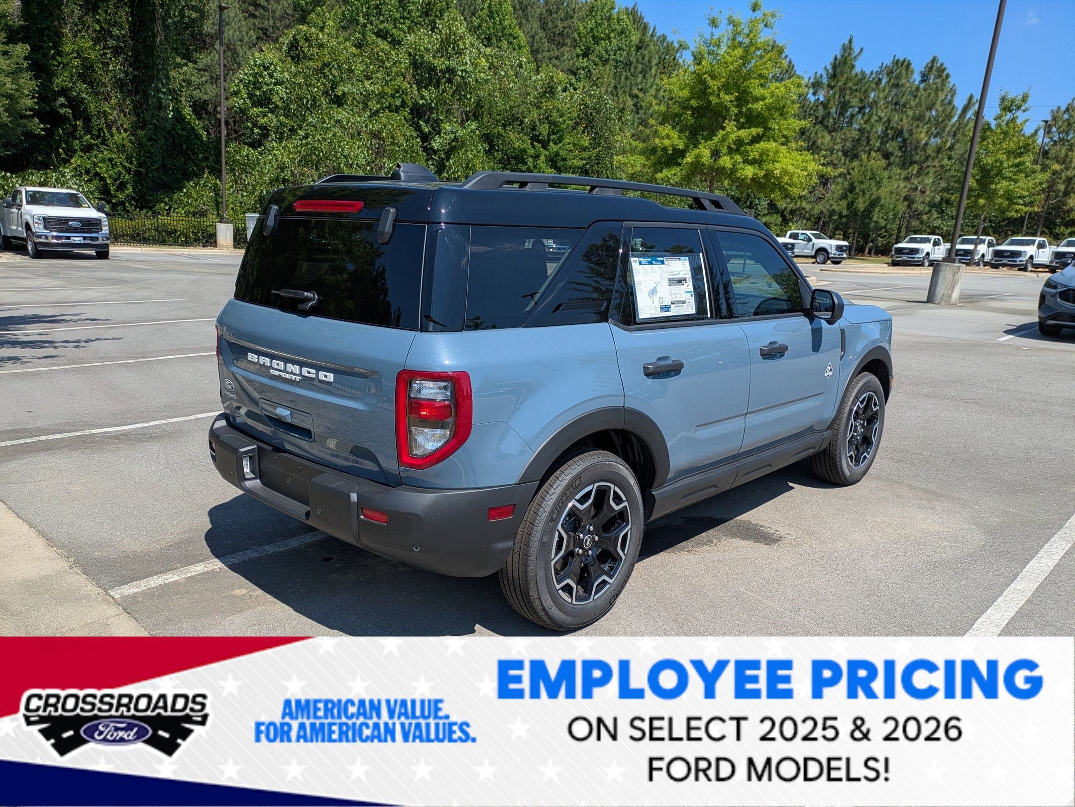 2026 Ford Bronco Sport Outer Banks - Crossroads Courtesy Demo