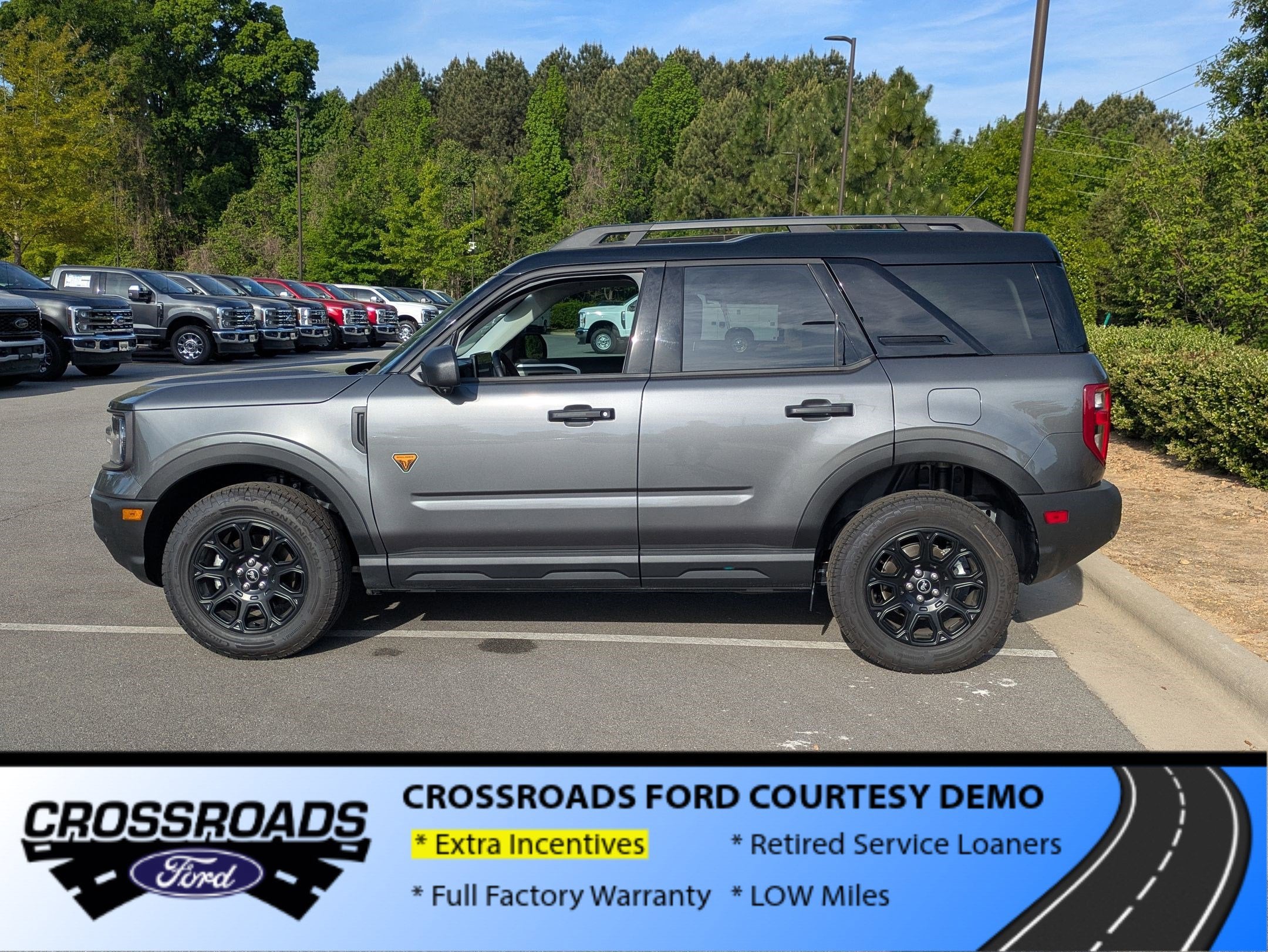 2025 Ford Bronco Sport Badlands - Crossroads Courtesy Demo