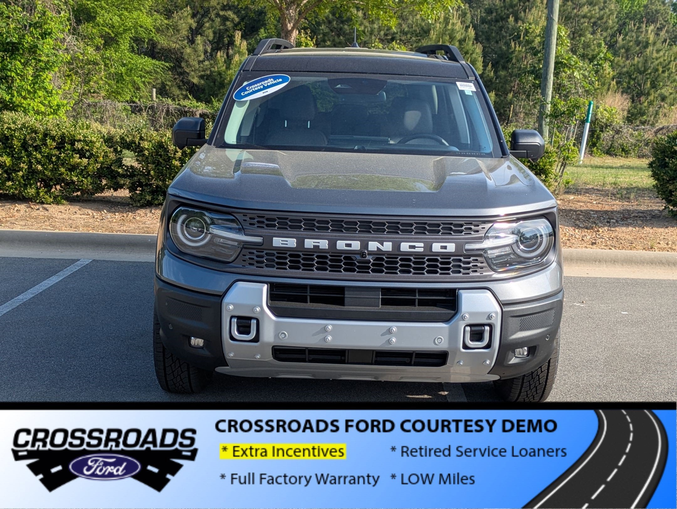 2025 Ford Bronco Sport Badlands - Crossroads Courtesy Demo