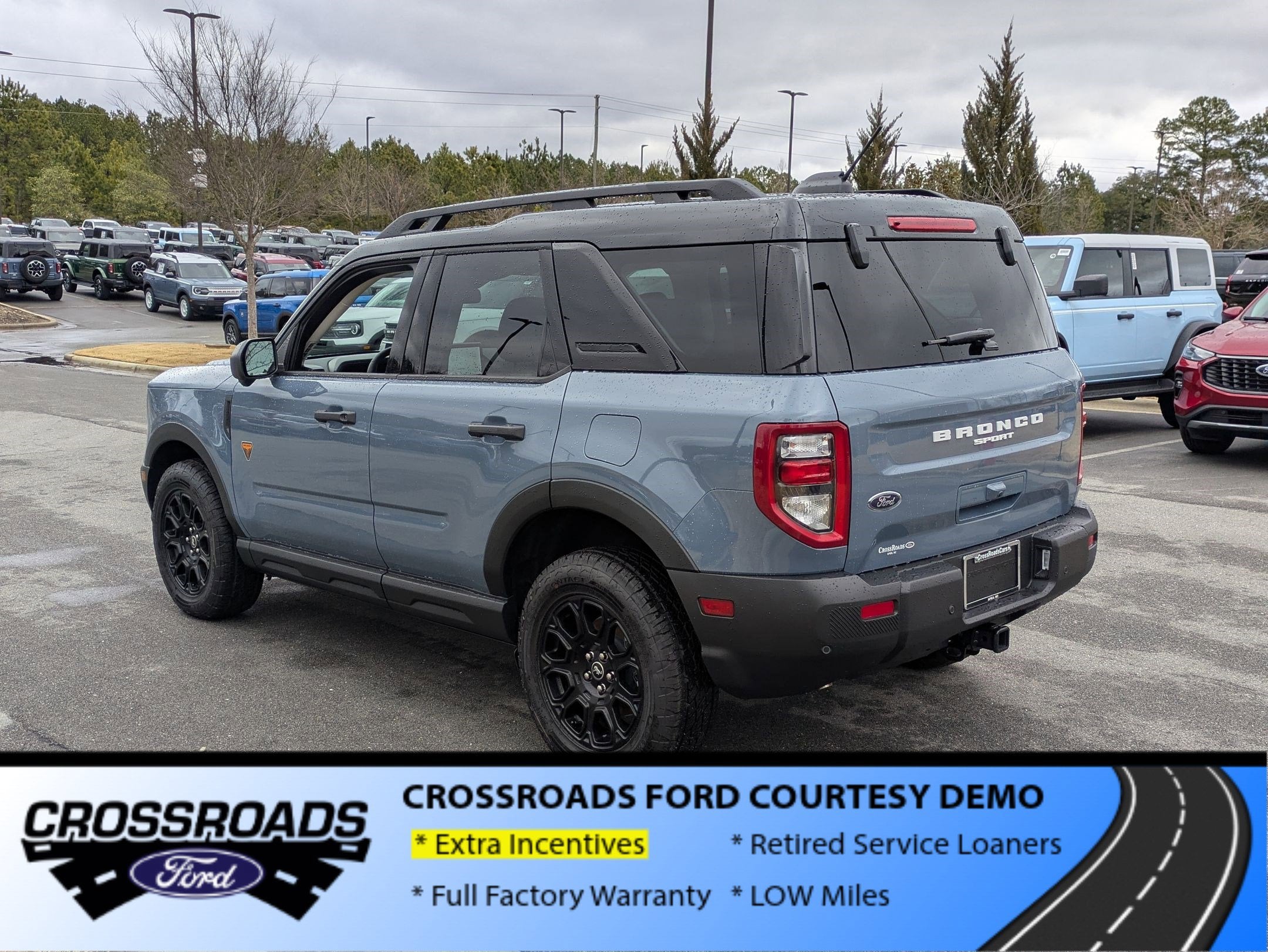 2025 Ford Bronco Sport Badlands - Crossroads Courtesy Demo