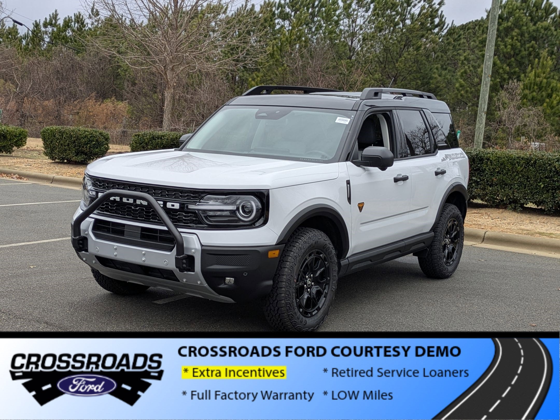 2025 Ford Bronco Sport Badlands - Crossroads Courtesy Demo