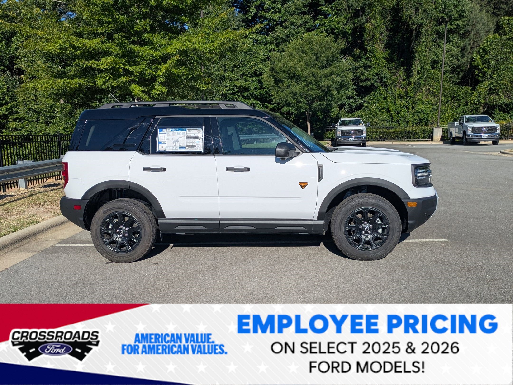 2026 Ford Bronco Sport Badlands - Crossroads Courtesy Demo