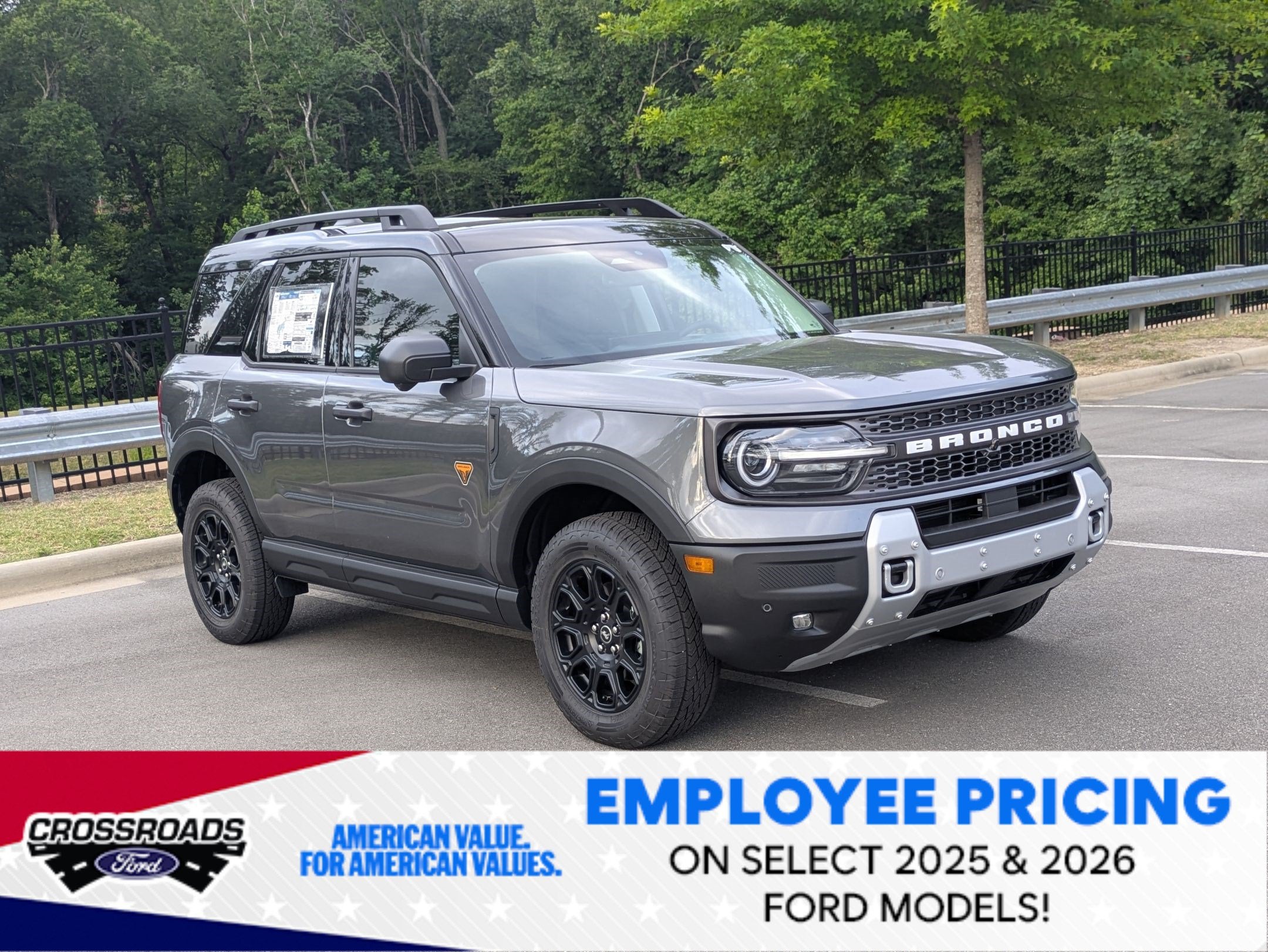 2026 Ford Bronco Sport Badlands - Crossroads Courtesy Demo