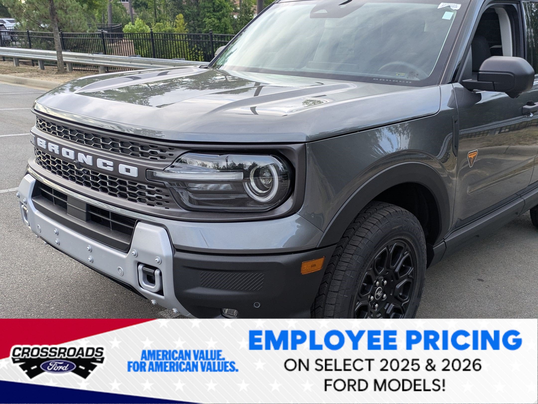 2026 Ford Bronco Sport Badlands - Crossroads Courtesy Demo