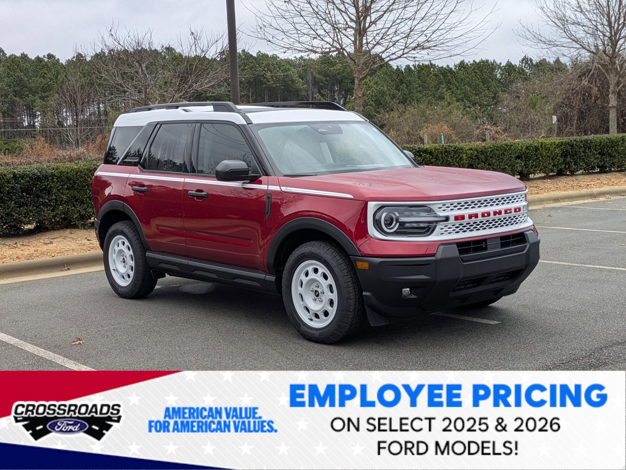 2025 Ford Bronco Sport Heritage - Crossroads Courtesy Demo