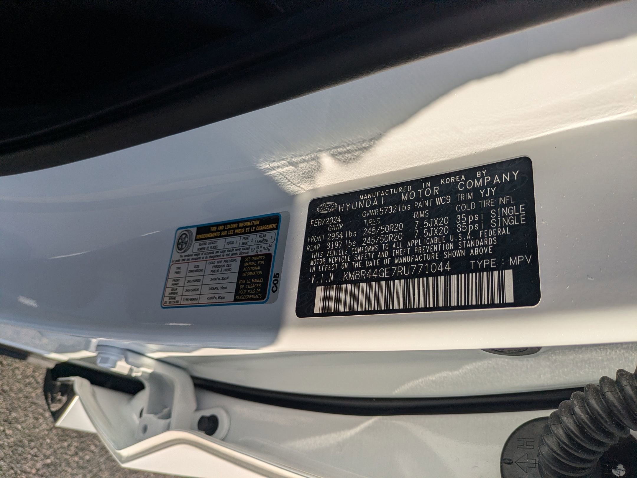 2024 Hyundai Palisade SEL 7P