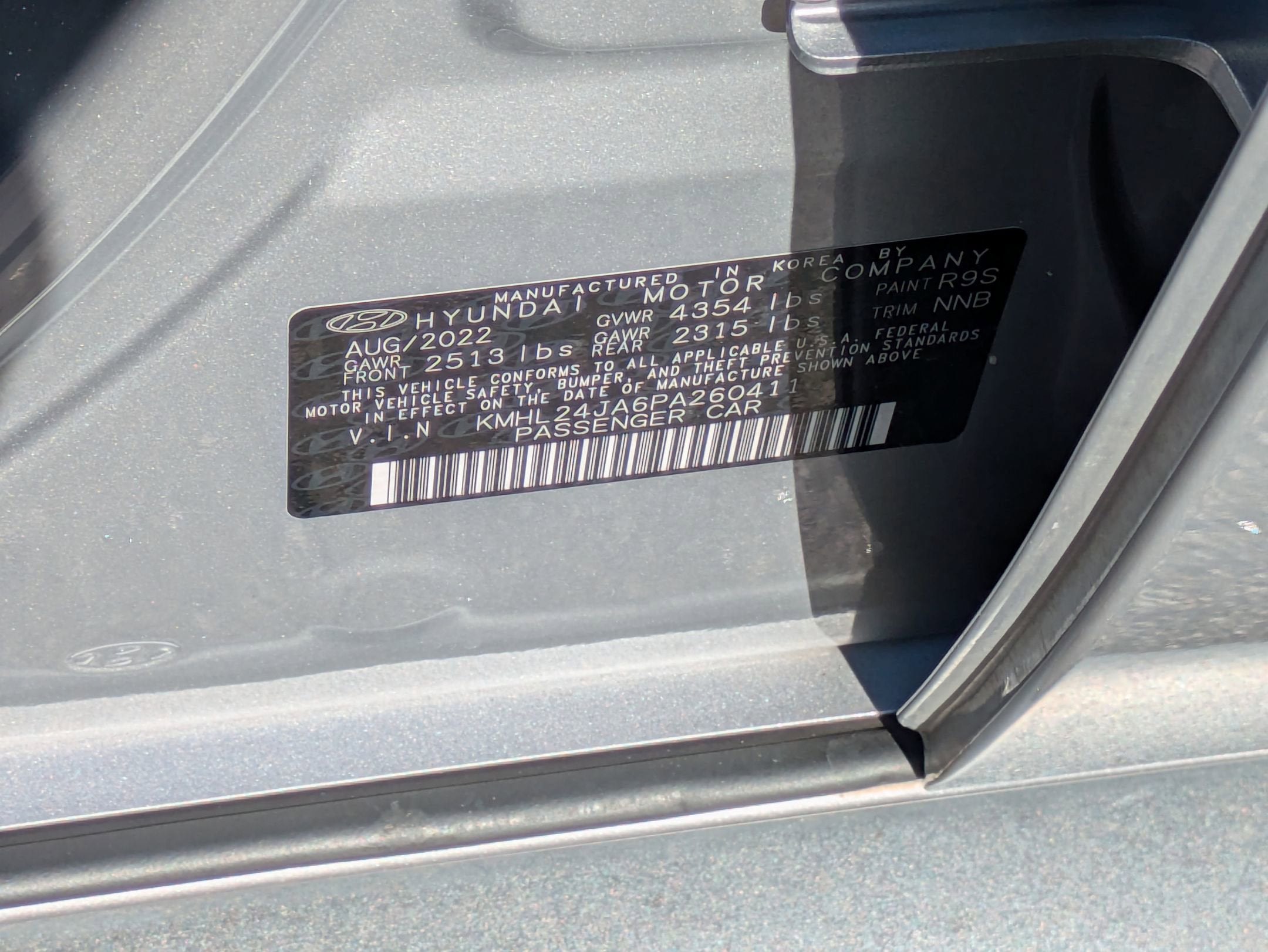 2023 Hyundai Sonata SE