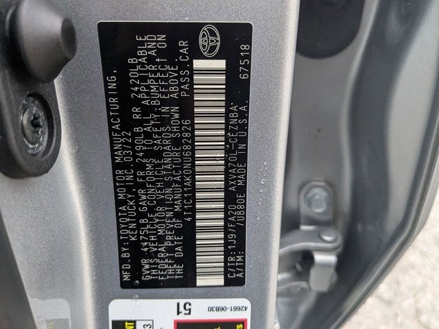 2022 Toyota Camry LE