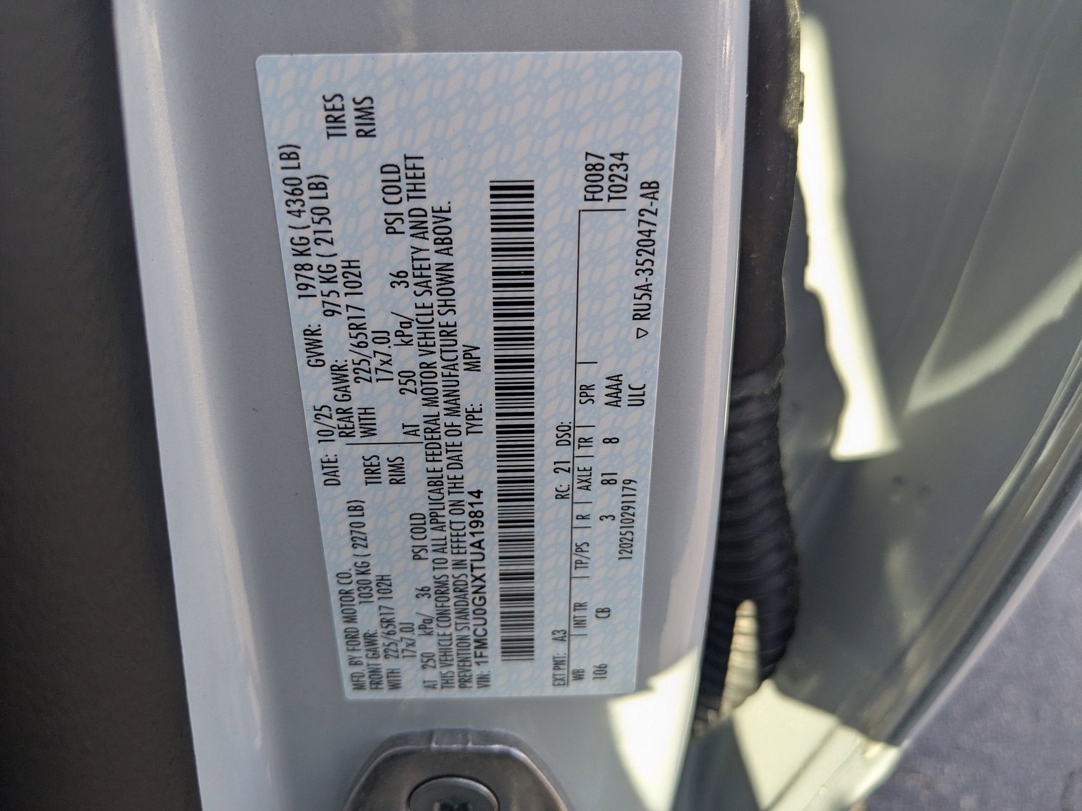 2026 Ford Escape Active