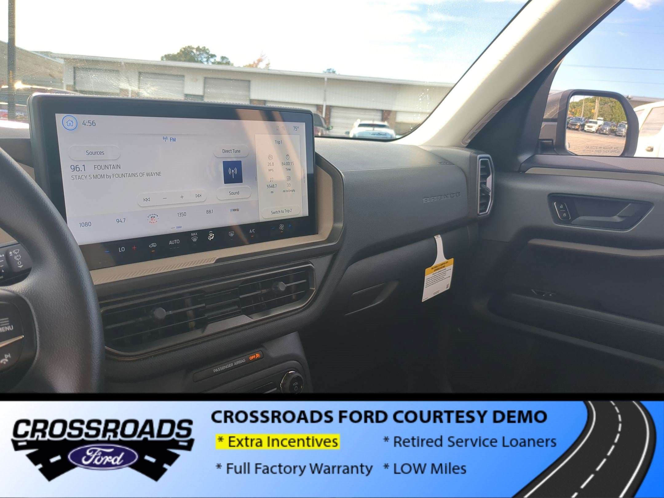 2026 Ford Bronco Sport Big Bend - Crossroads Courtesy Demo