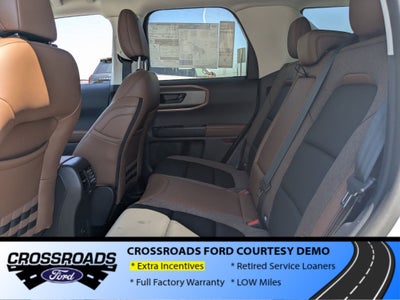 2025 Ford Bronco Sport Outer Banks - Crossroads Courtesy Demo