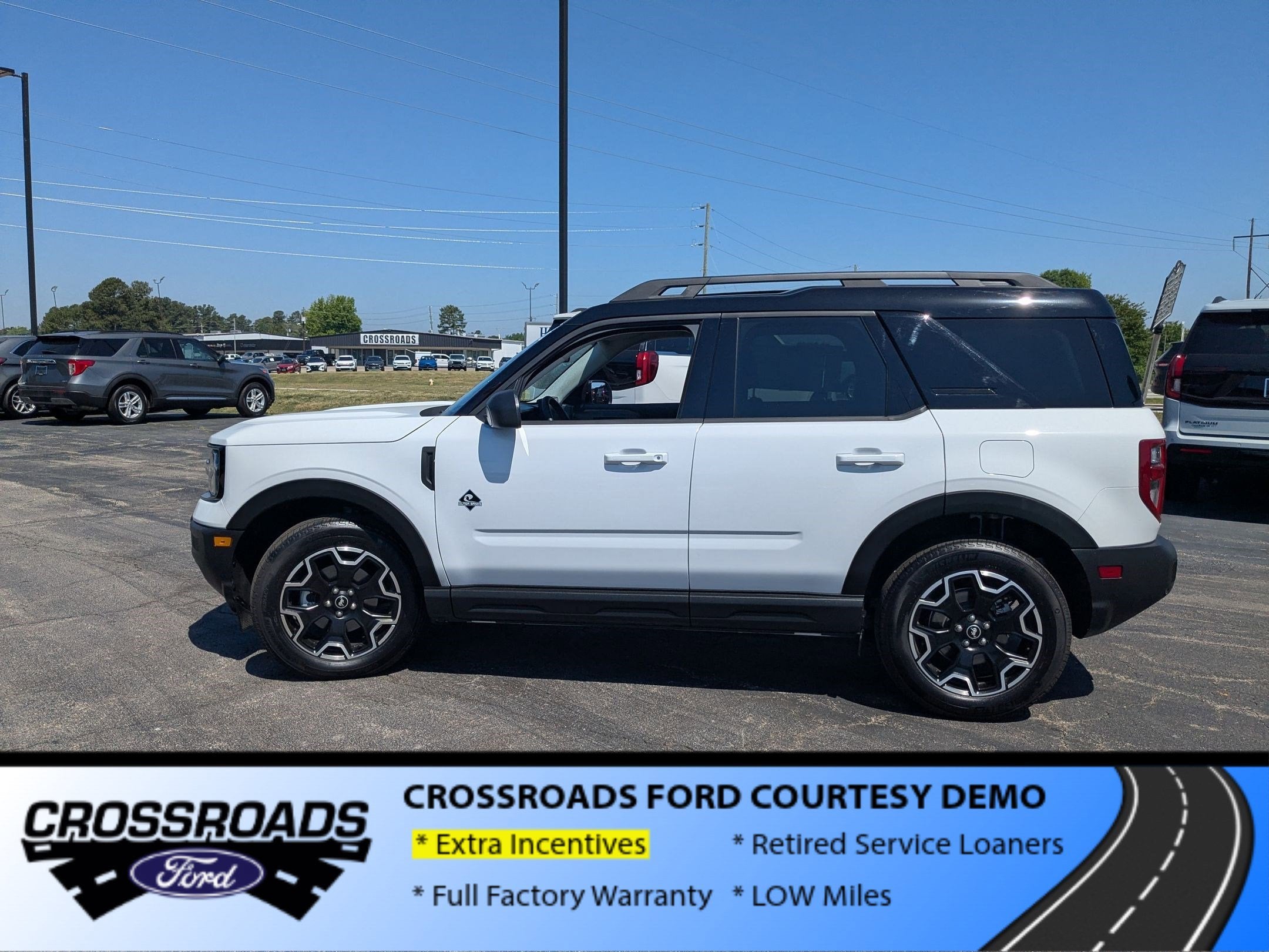 2025 Ford Bronco Sport Outer Banks - Crossroads Courtesy Demo