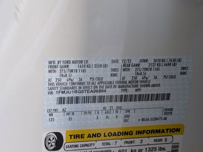 2026 Ford Expedition Tremor