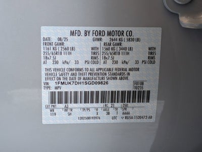 2025 Ford Explorer Active - Crossroads Courtesy Demo