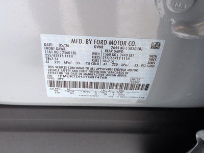 2026 Ford Explorer Active w/200A Pkg