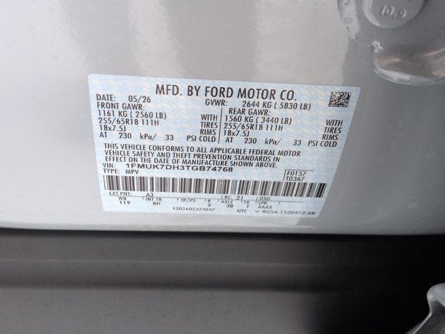 2026 Ford Explorer Active w/200A Pkg
