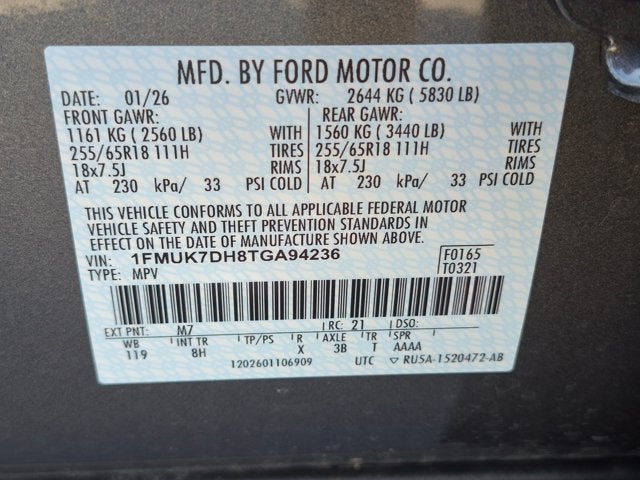 2026 Ford Explorer Active - Crossroads Courtesy Demo