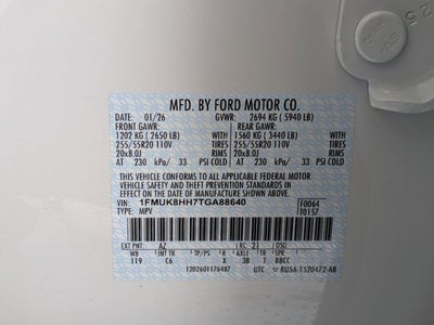 2026 Ford Explorer Platinum