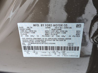2026 Ford Explorer ST