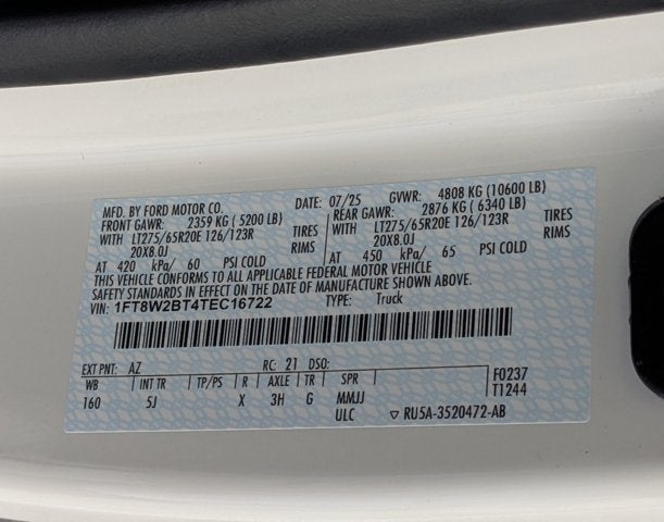 2026 Ford Super Duty F-250 SRW LARIAT