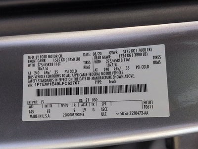 2020 Ford F-150 XLT