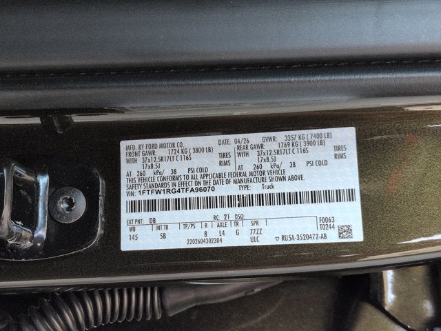 2026 Ford F-150 Raptor