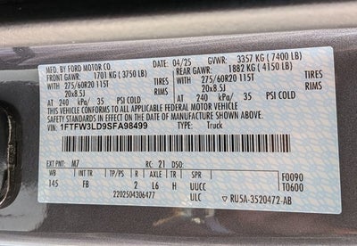 2025 Ford F-150 XLT - Crossroads Courtesy Demo