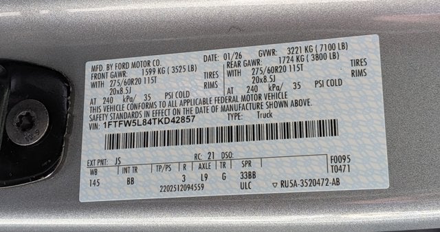 2026 Ford F-150 LARIAT