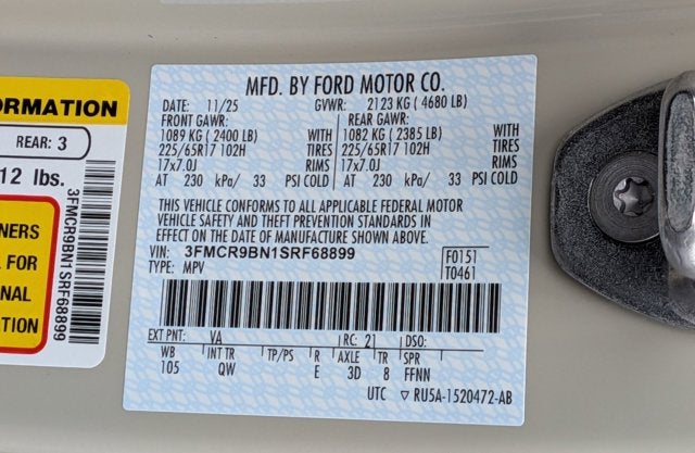 2025 Ford Bronco Sport Big Bend