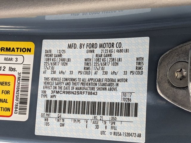 2025 Ford Bronco Sport Big Bend