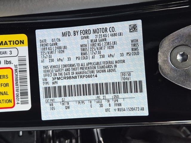 2026 Ford Bronco Sport Big Bend