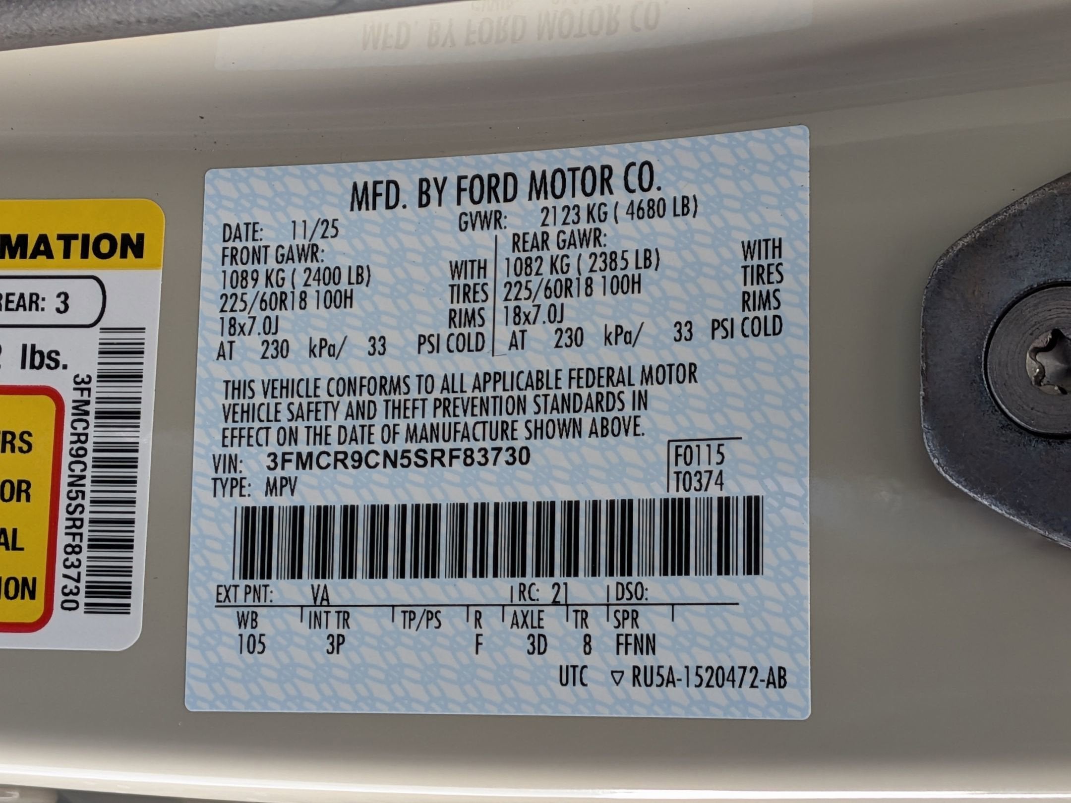 2025 Ford Bronco Sport Outer Banks