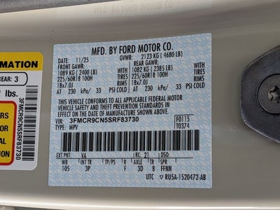 2025 Ford Bronco Sport Outer Banks