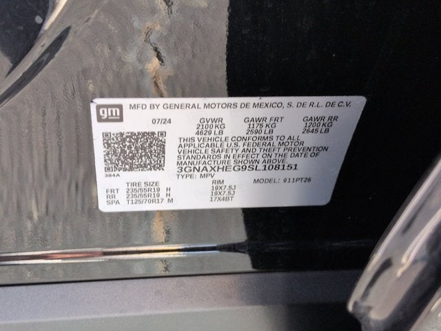 2025 Chevrolet Equinox FWD LT