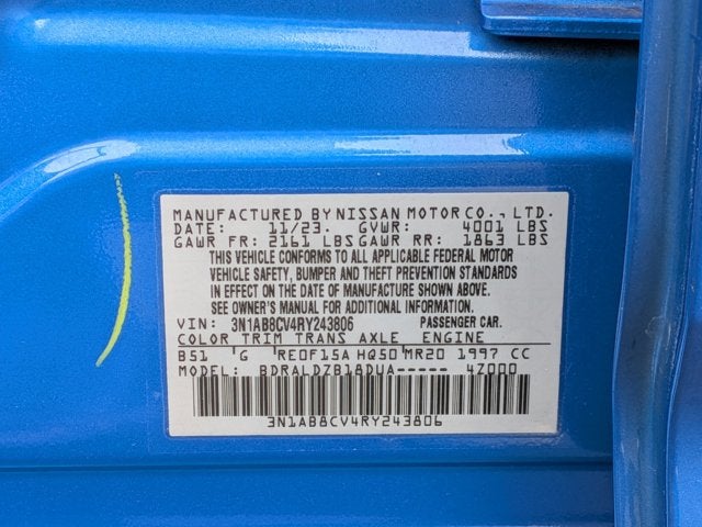 2024 Nissan Sentra SV