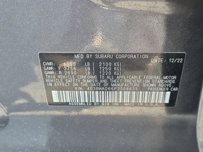 2023 Subaru Legacy Premium