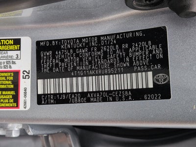 2024 Toyota Camry SE