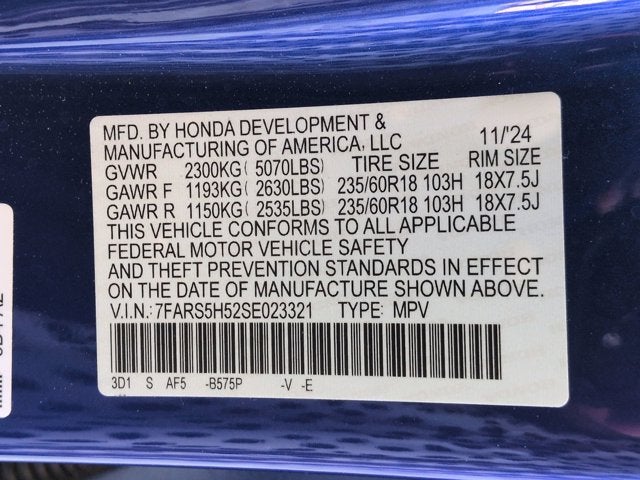 2025 Honda CR-V Hybrid Sport