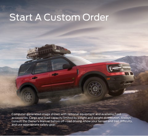 Start a custom order | Crossroads Ford of Sumter in Sumter SC