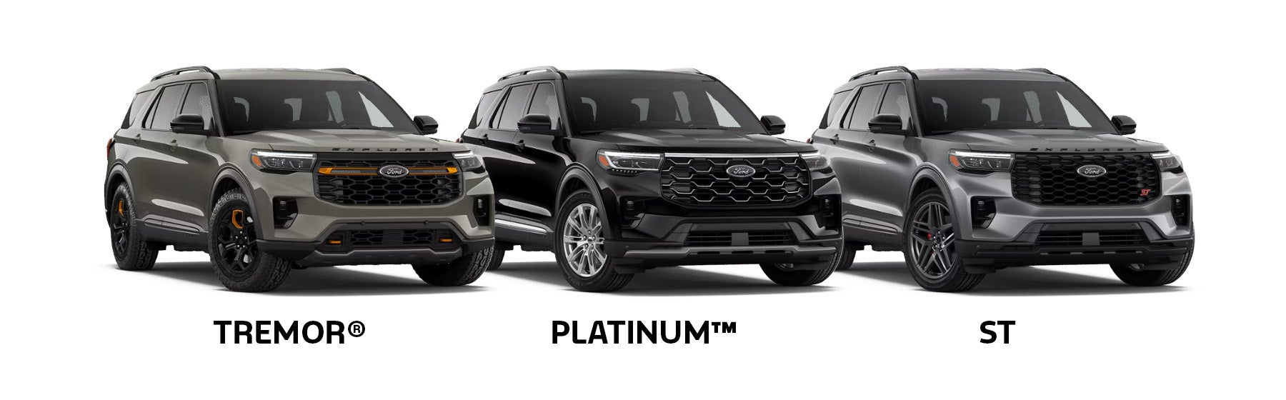 2026 Ford Explorer Trim Levels