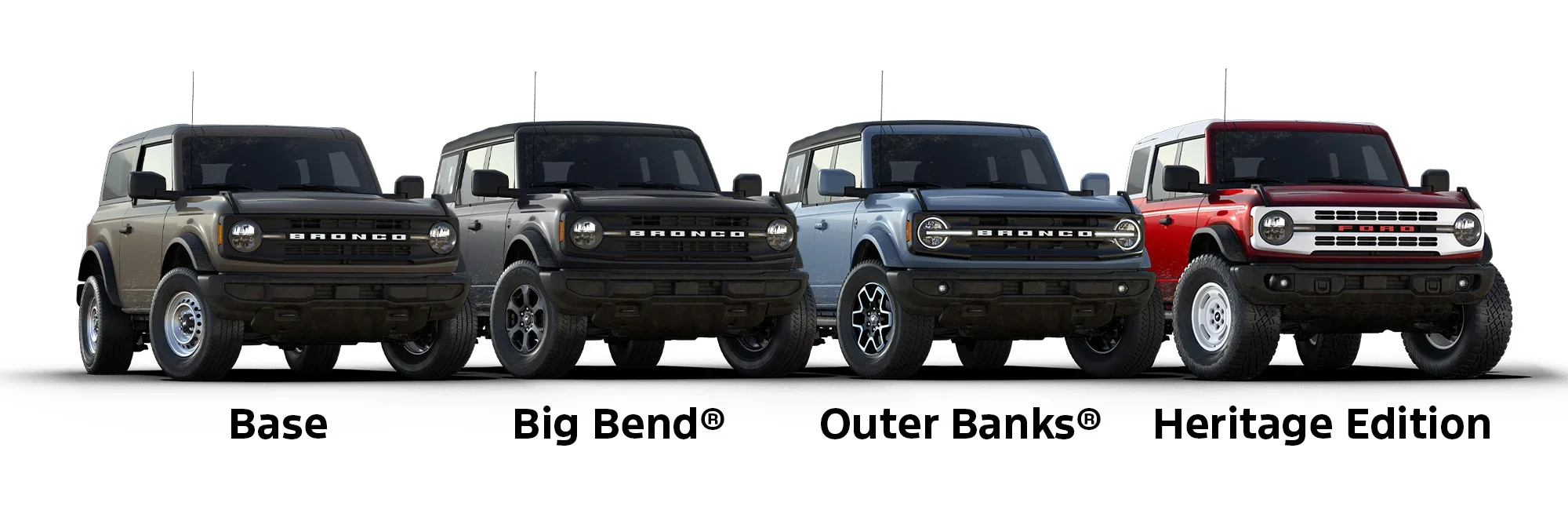 2025 Ford Bronco Trim Levels