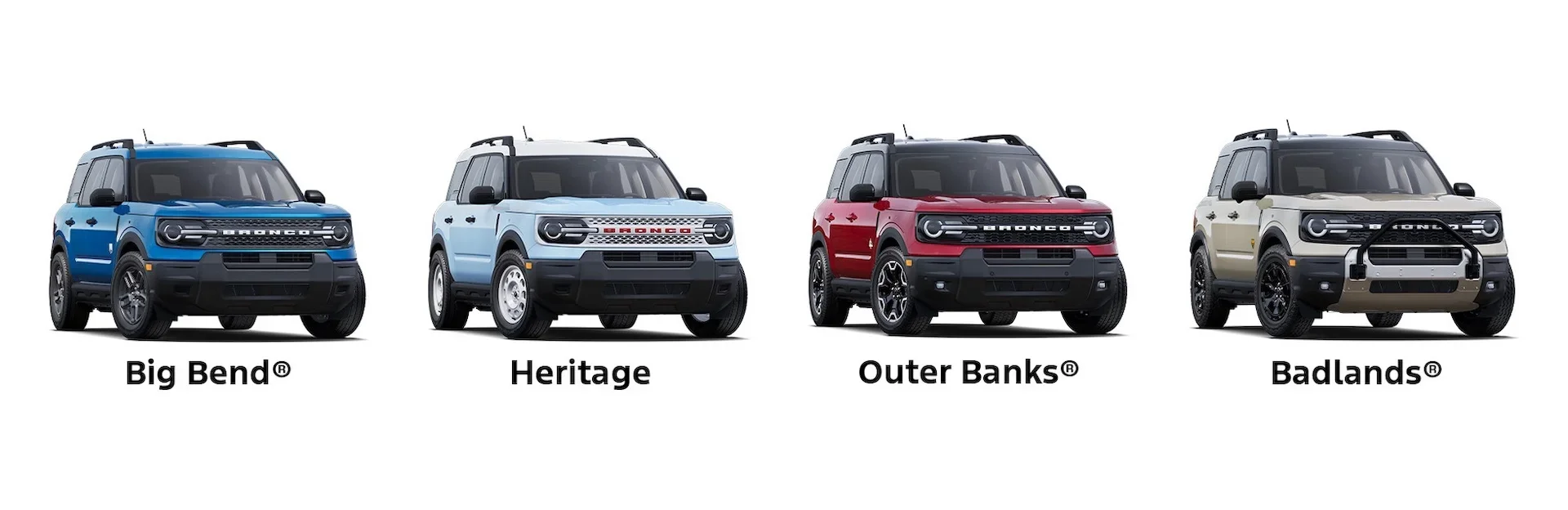 2025 Ford Bronco Sport Trim Levels in Sumter, SC